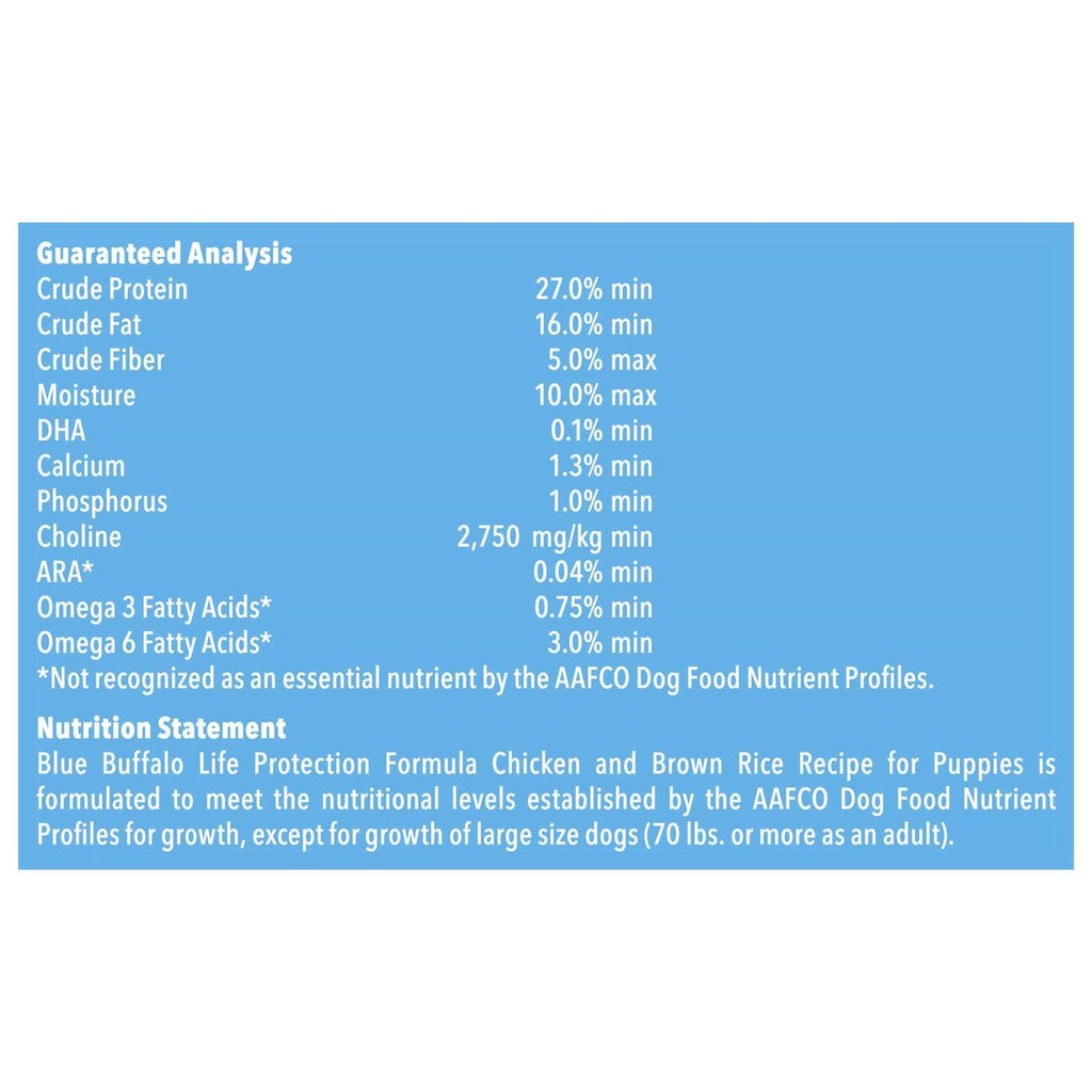 Dog Food Chicken and Brown Rice G1375