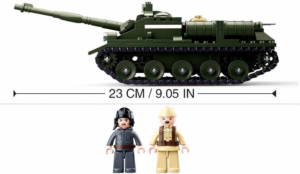 Su-85 Tank Building Block (338 PCS) with 2 Soldier Figures N966983