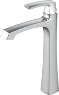Brushed Nickel Vessel Sink Bathroom Faucet with Drain Assembly Y816