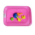 Pink Inflatable Sandbox Play Sand Toy Tray B877379
