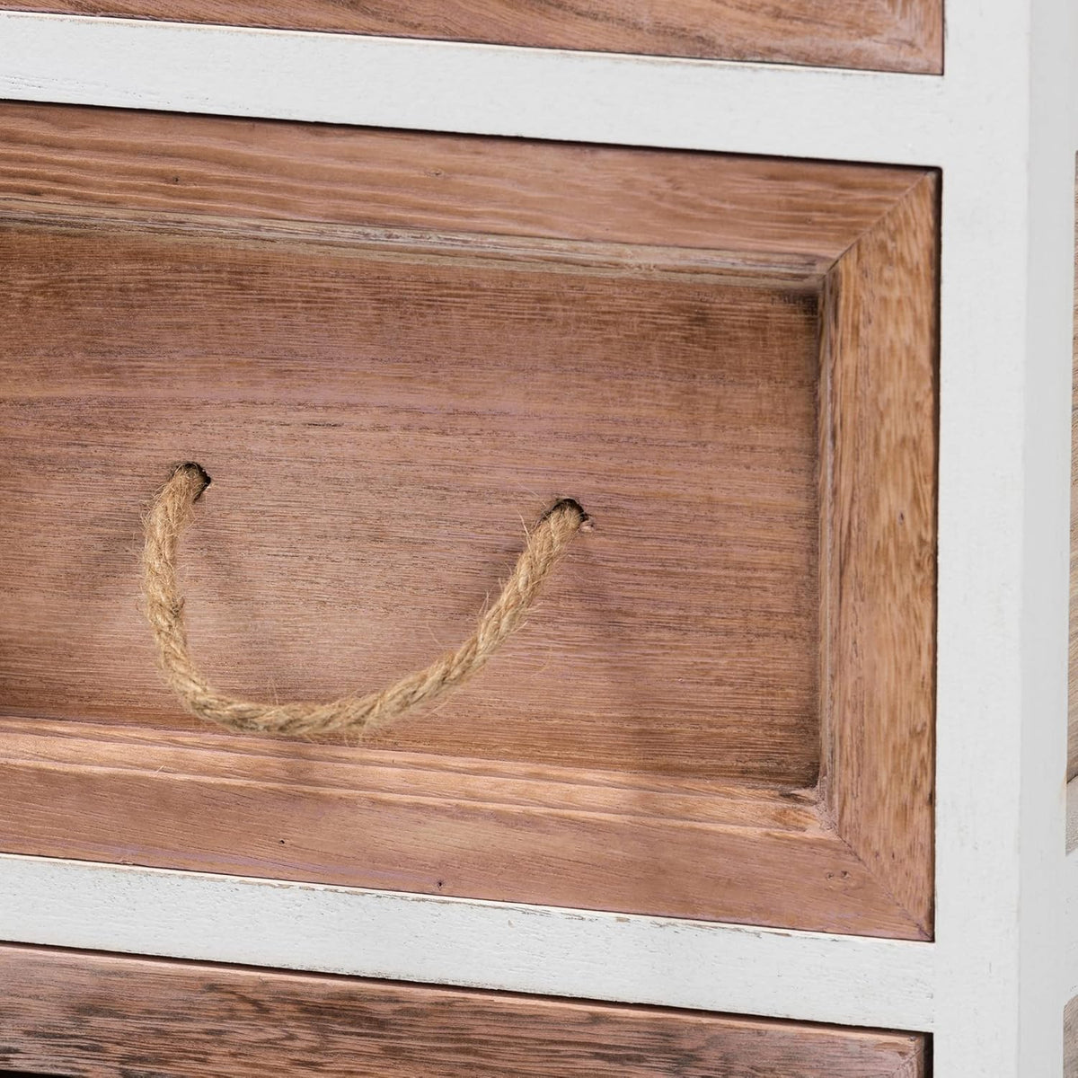 White/Oak Brown Shelving and Cabinets R5454