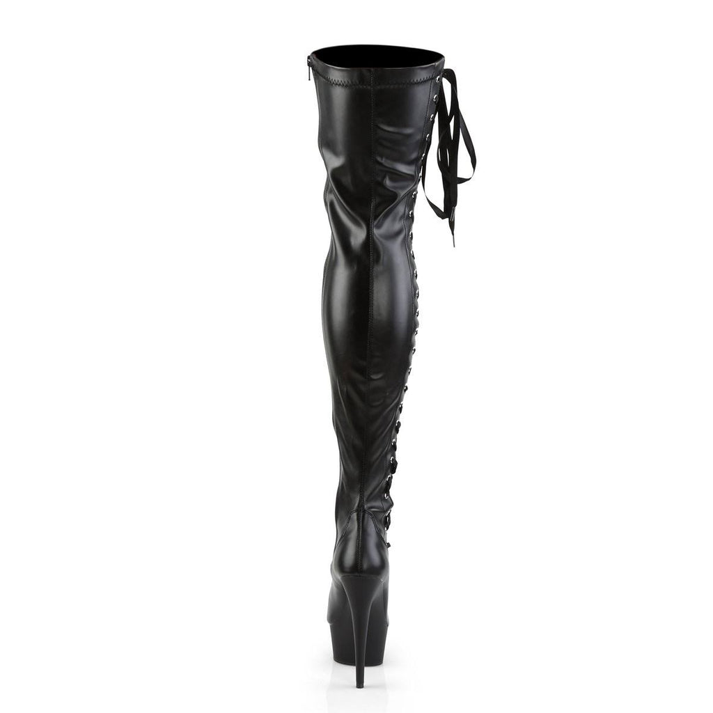 Black Str Patent 8 Heels X205