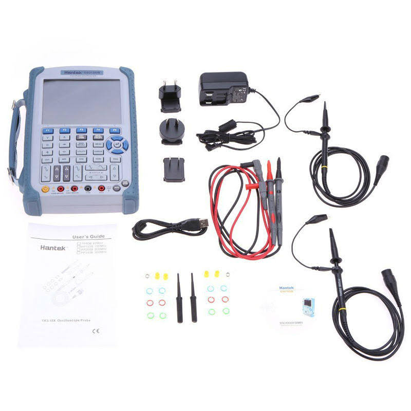 Handheld Oscilloscope 2 Channels 200MHz with Multimeter F604879