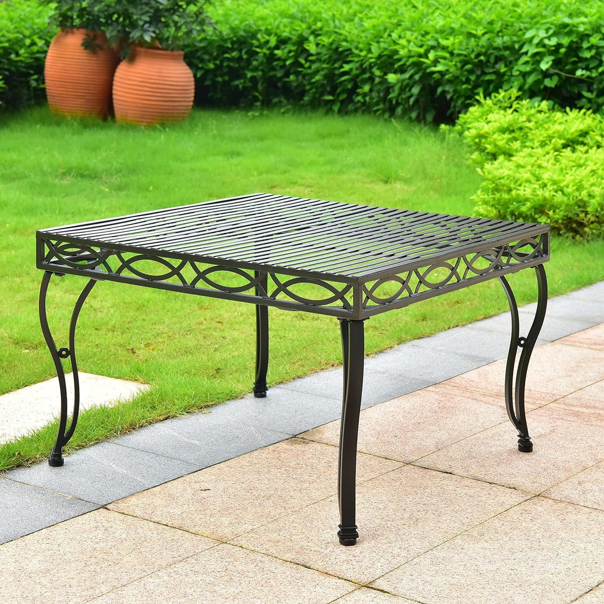30-inch Iron Coffee Table J43943