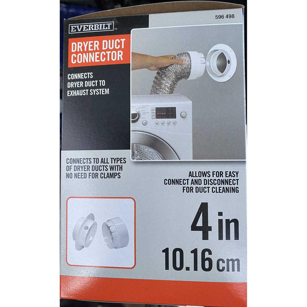4 in Dryer Duct Connector R802