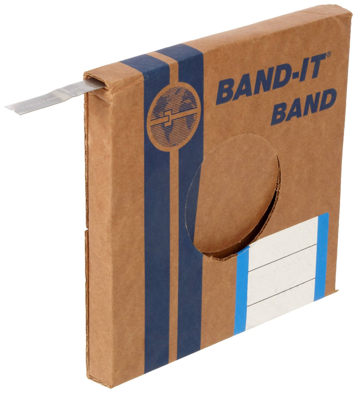 316 Stainless Steel Uncoated Band, 1.9cm Width x 0.08cm Thick, 30m Roll Q402