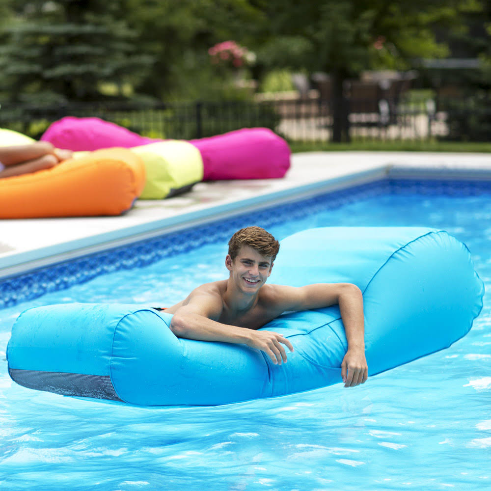Ocean Blue Inflatable Lounger X654