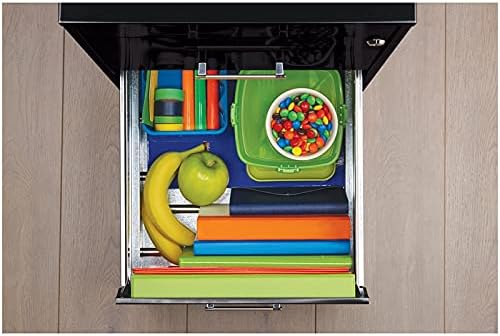 Black 18in. Deep 3 Drawer Metal File Cabinet S320