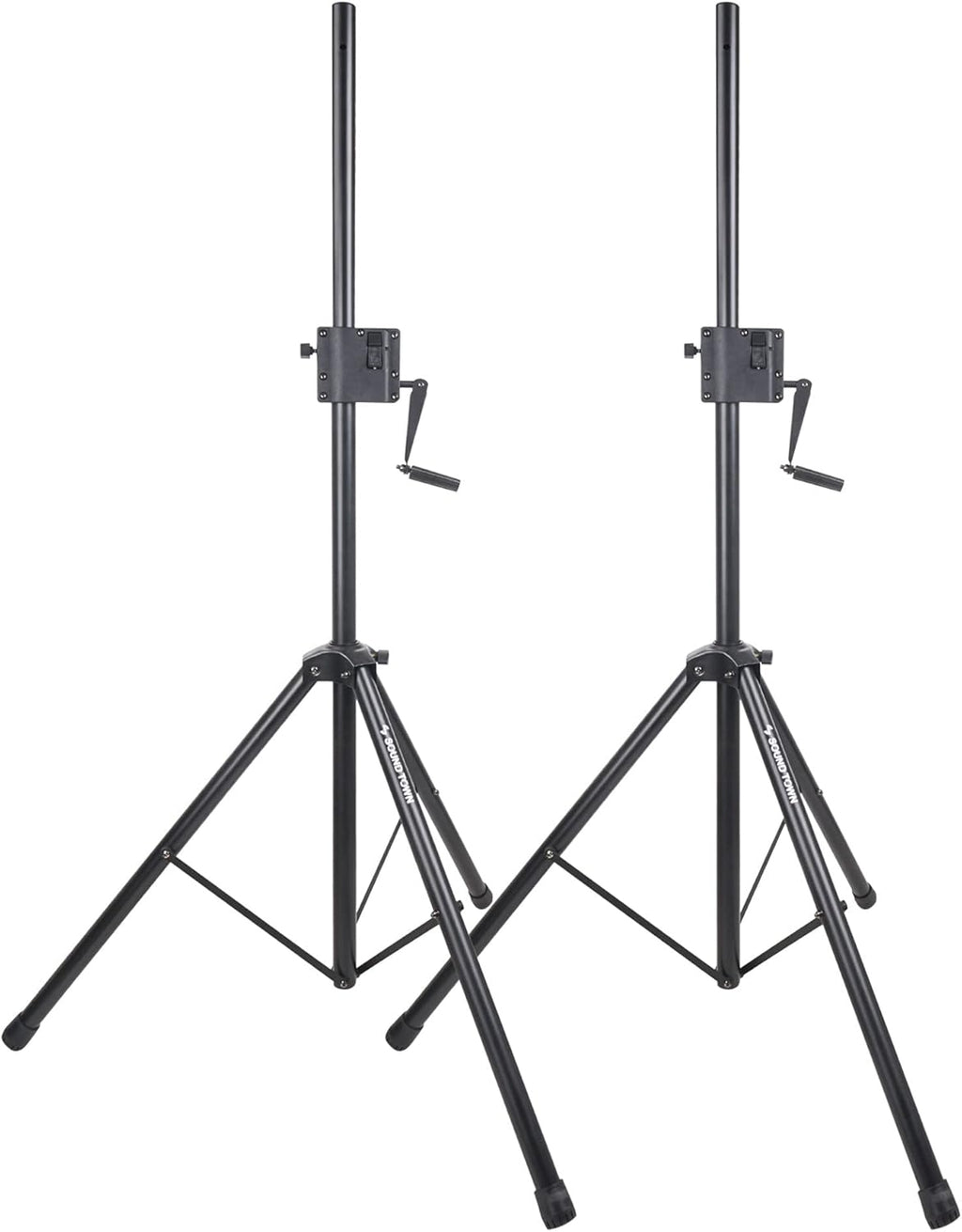 2-Pack Crank-Up Tripod Speaker Stands with Carry Bags P276