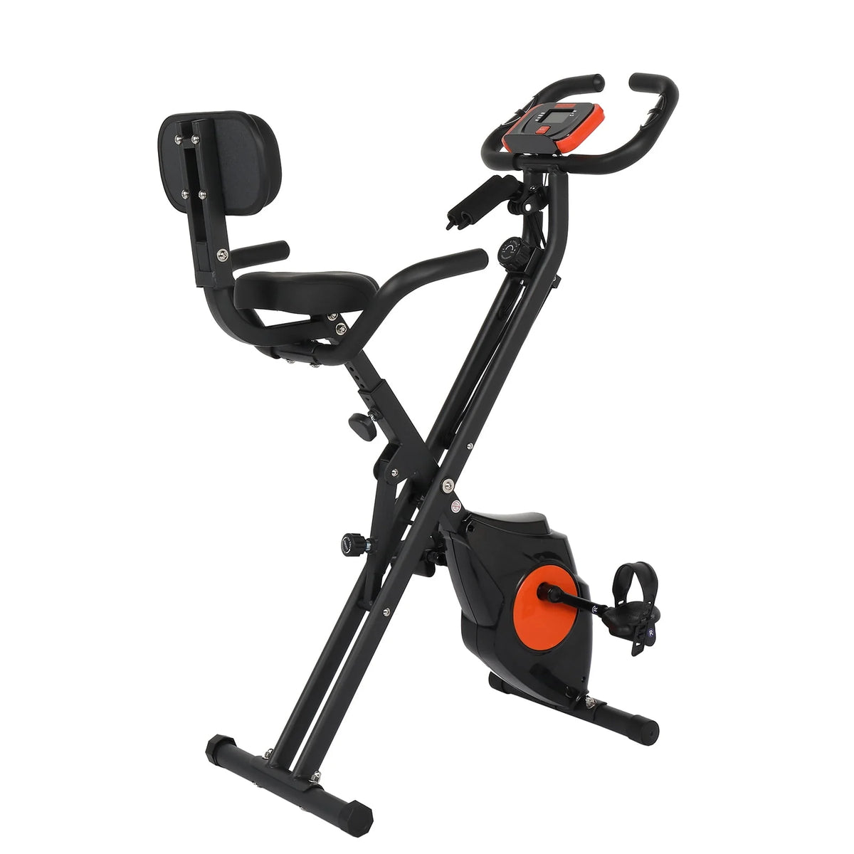 Folding Exercise Bike Black G115