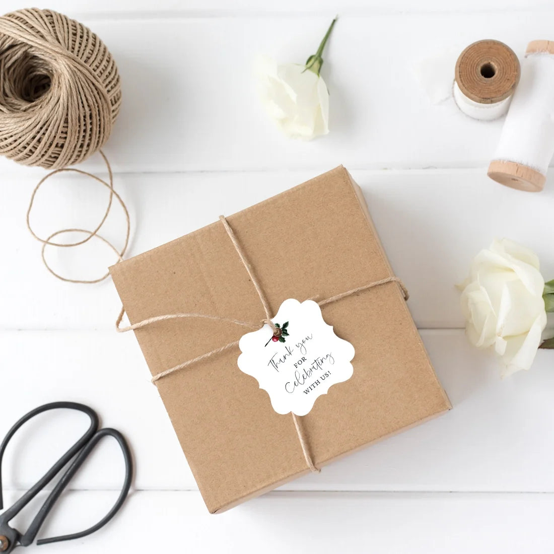 24-Pk Fancy Frame Gift Tags A6802