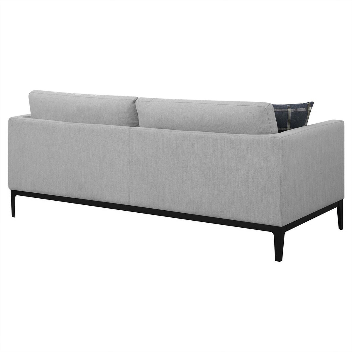 Light Gray Upholstered Fabric Sofa M30142