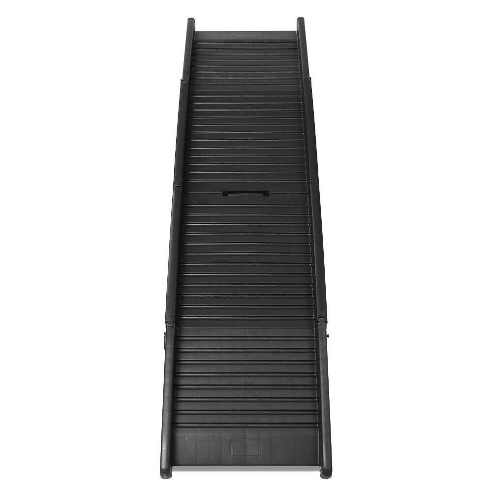 Portable Folding Pet Ramp for Cars - Black R9658