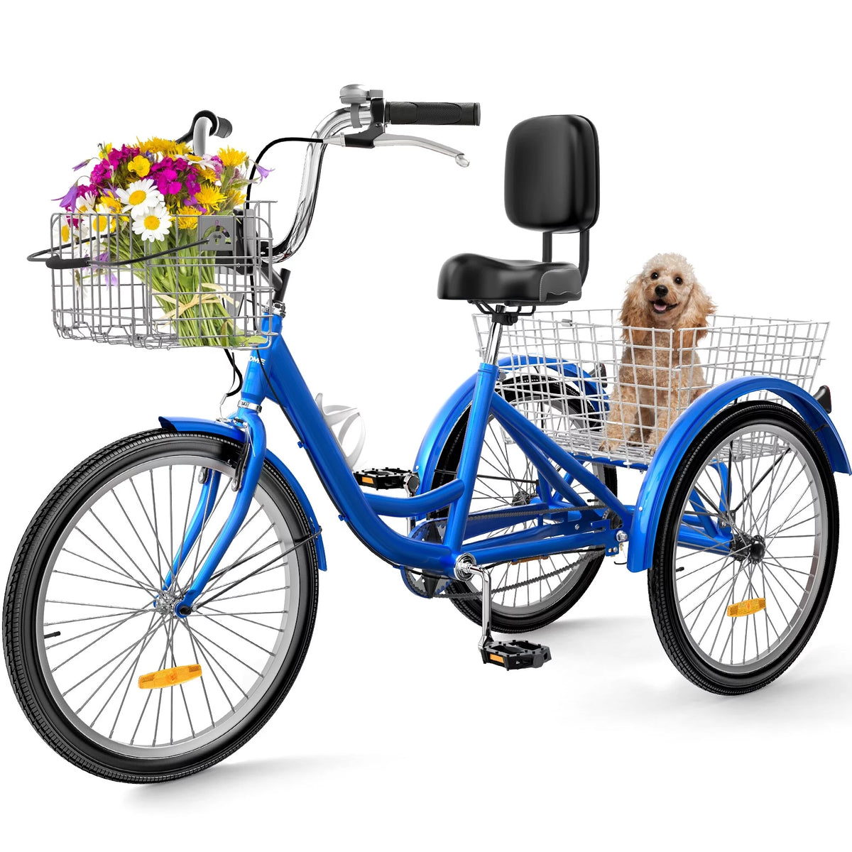 Blue 26 Adult Tricycle 3 Wheel Bike R631