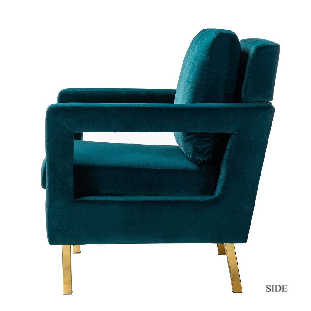 Grey Upholstered Armchair Set of 2 J11169