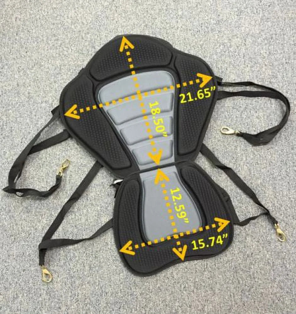 Adjustable Padded Kayak Seat with Detachable Backrest N87583