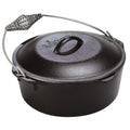Cast Iron 5 Quart Seasoned Dutch Oven with Bail Handle S292