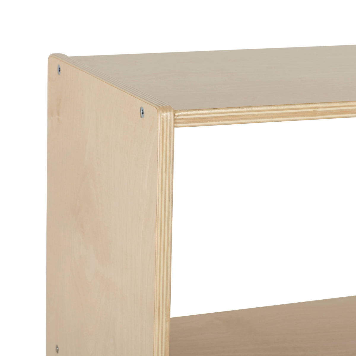 Birch 3-Shelf Storage Cabinet Without Back 36in H U516