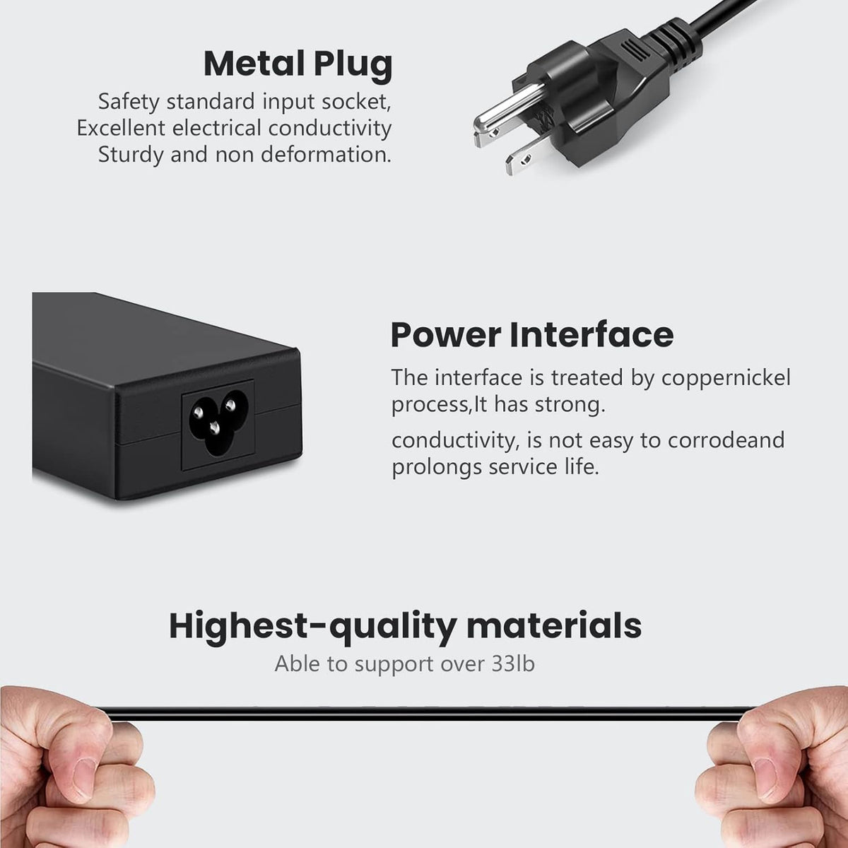 200W AC Adapter Power Charger Pack of 2 Z72380