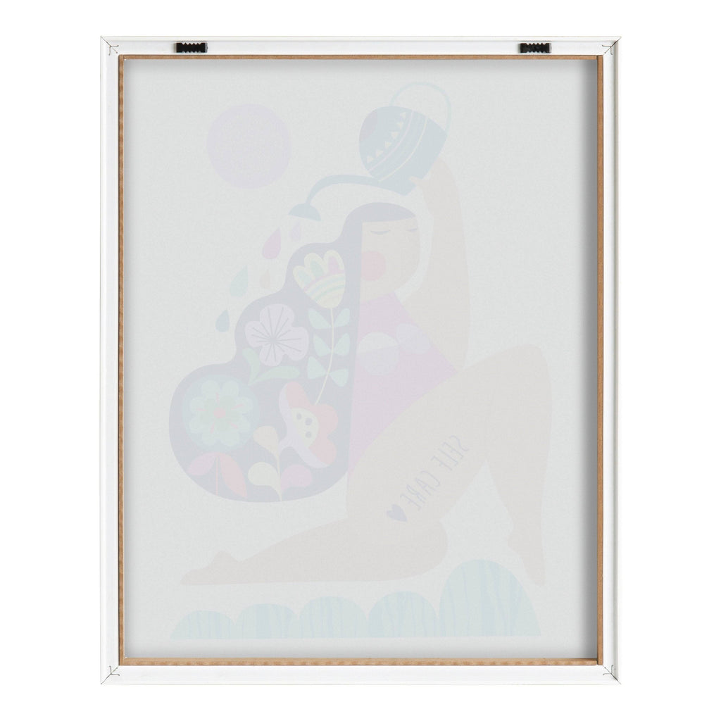 Natural Plastic Framed Printed Glass X713929