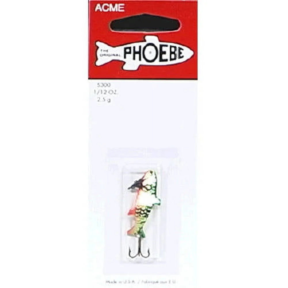 Fishing Lure Spoon Gold 1/12 oz W185