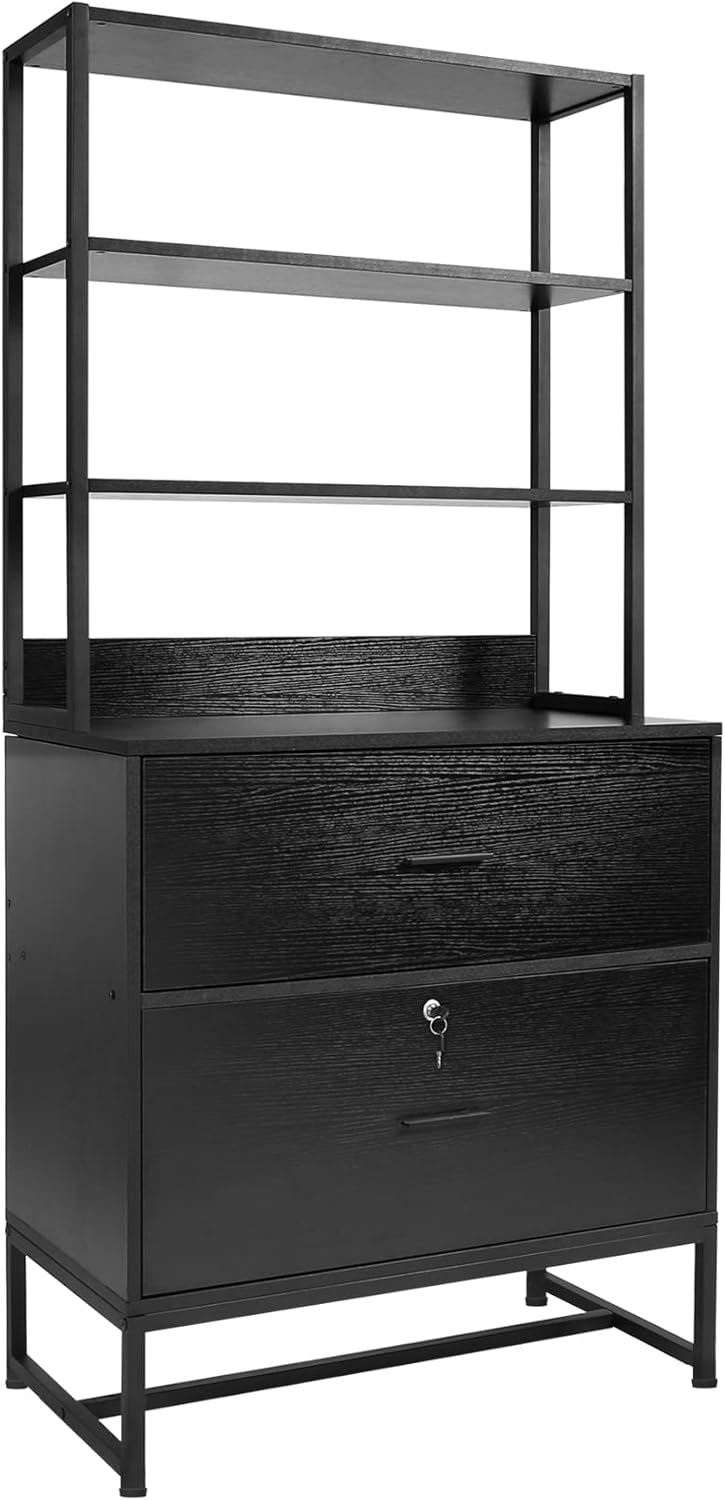 2 Drawer File Cabinet with Lock G646