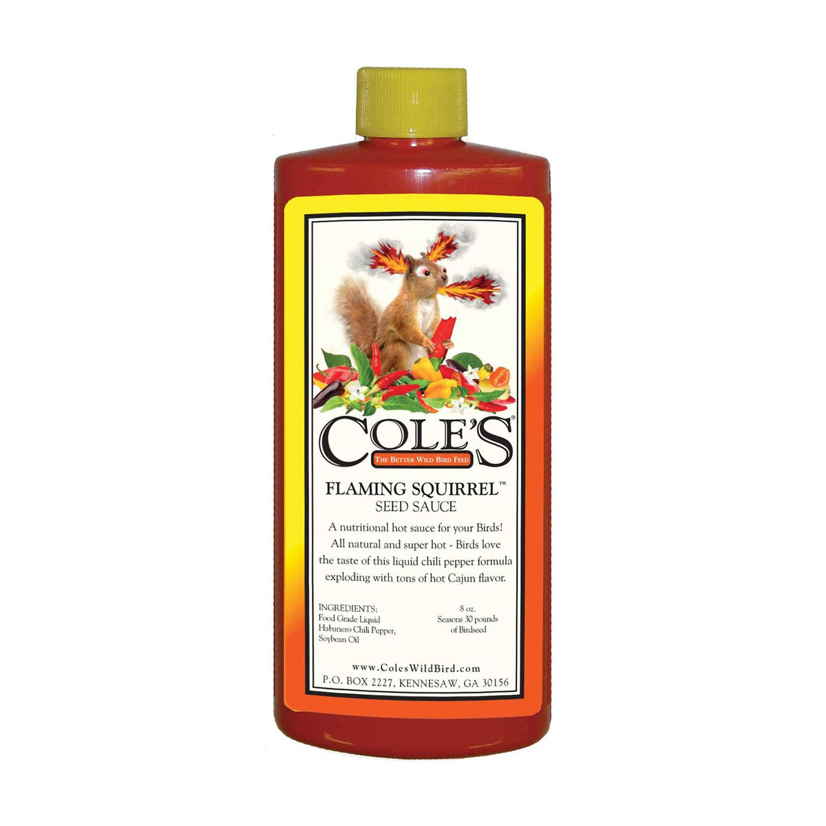 Flaming Squirrel Seed Sauce B4211