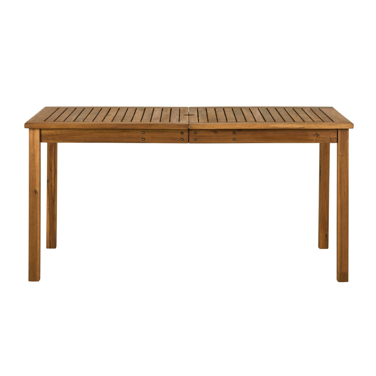 Brown Acacia Wood Patio Dining Table C9635