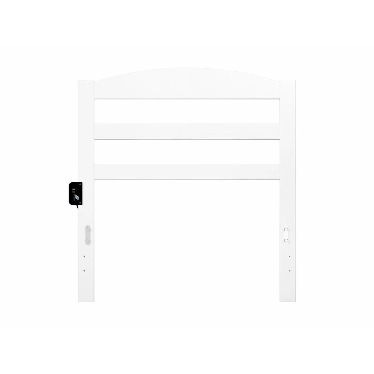 White Wooden Queen Headboard W26271