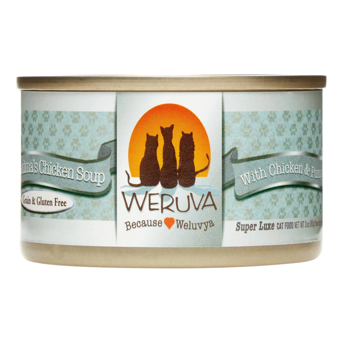 24 Pack Grain-Free Wet Cat Food 3 oz. Cans E155