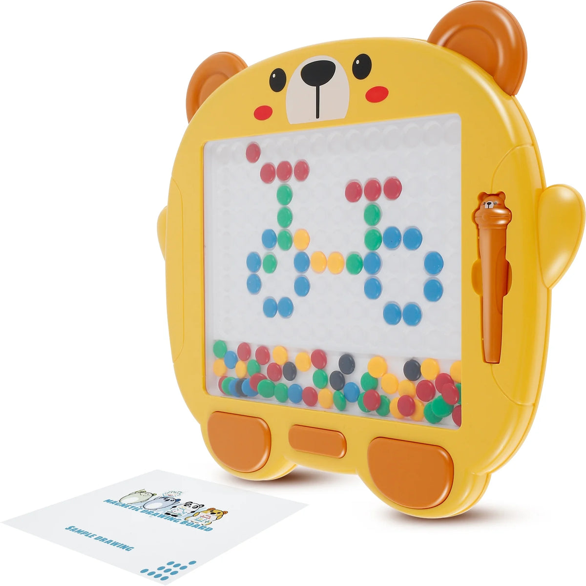 Colorful Magnetic Drawing Board with Magnetic Pen and Cards P1792