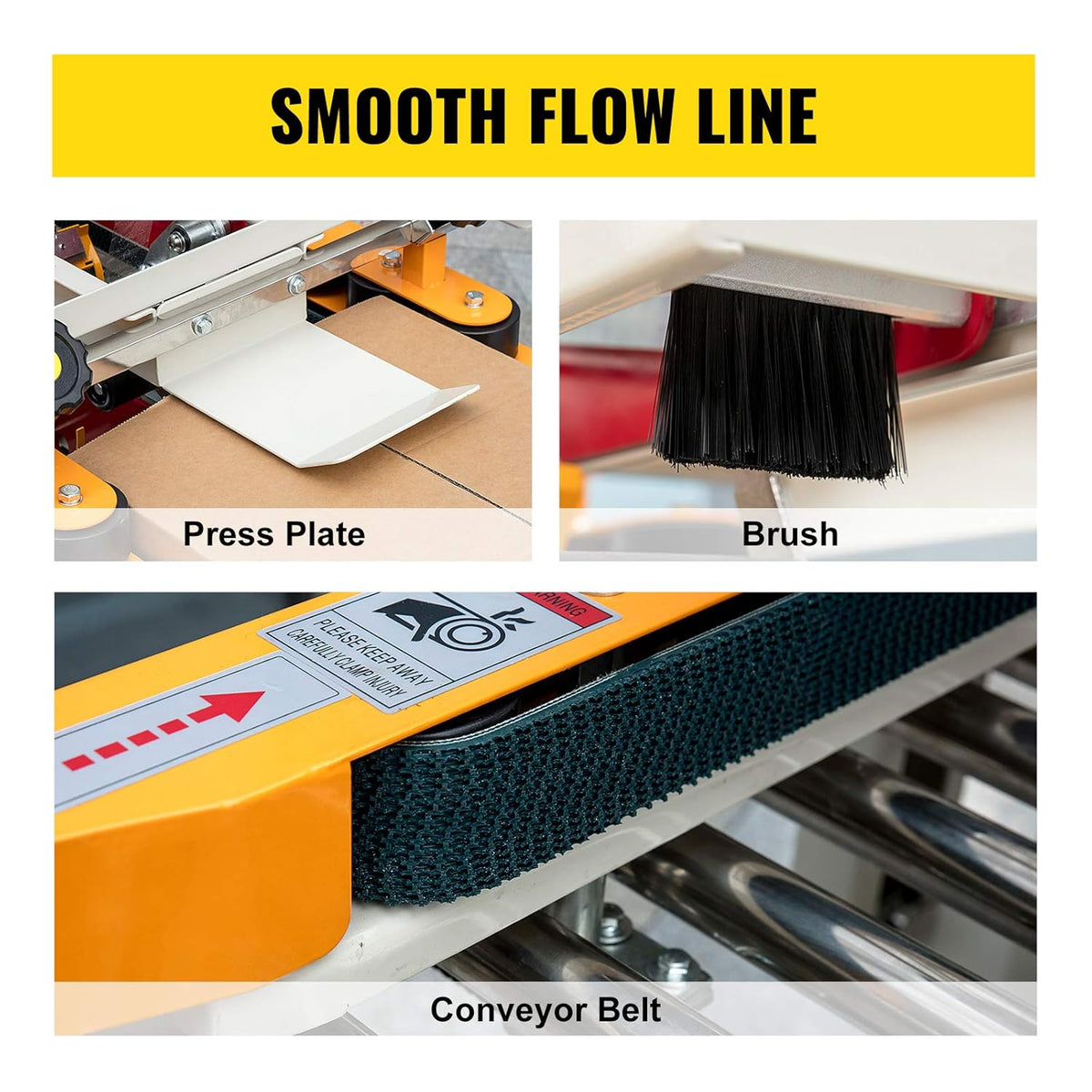 180W Automatic Carton Sealer with Four Rolls of Tape X129435