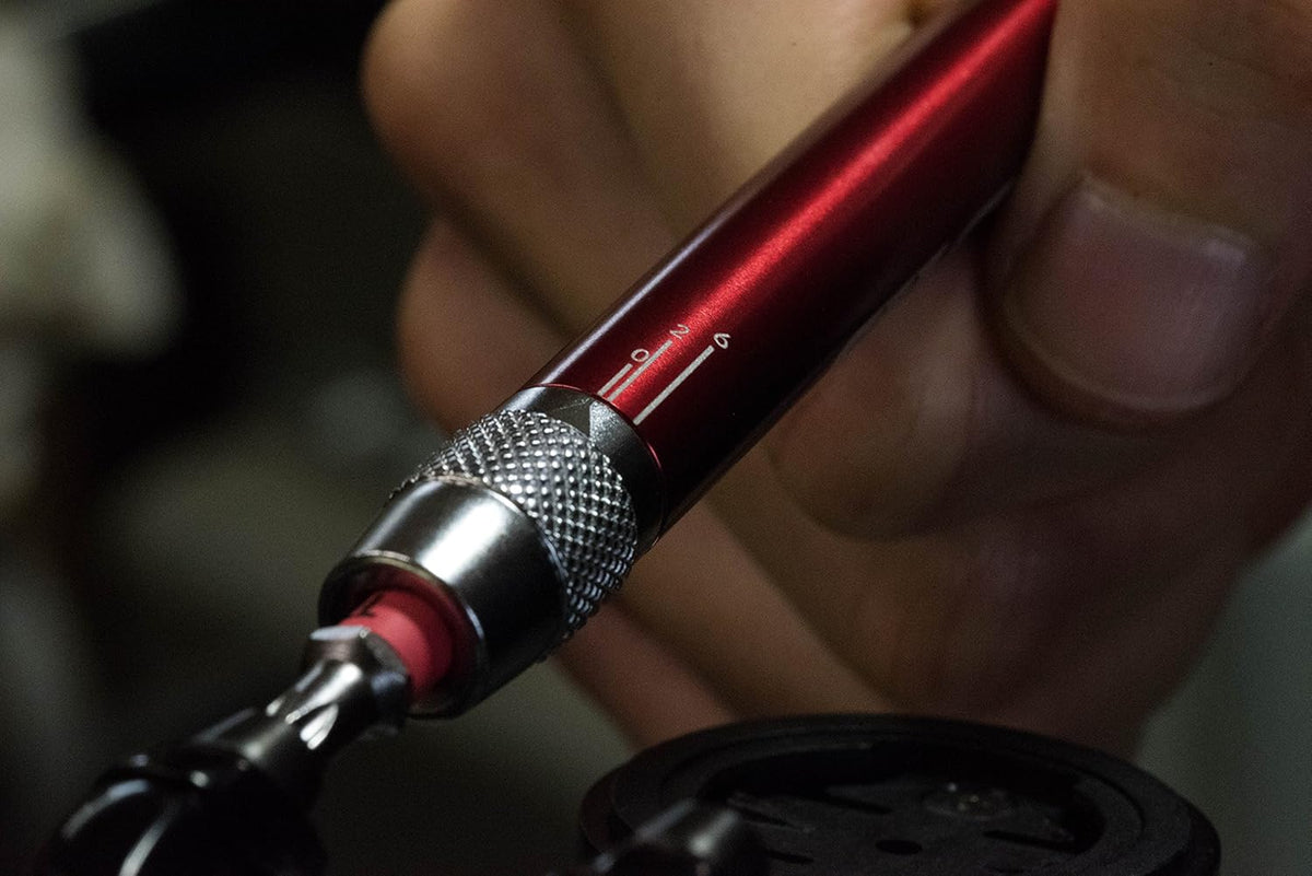T-Ratchet + Ti-Torque Kit + 10 s2 Hex/Torx/Phillips Bits with Waxed Canvas Carrying Case C208220