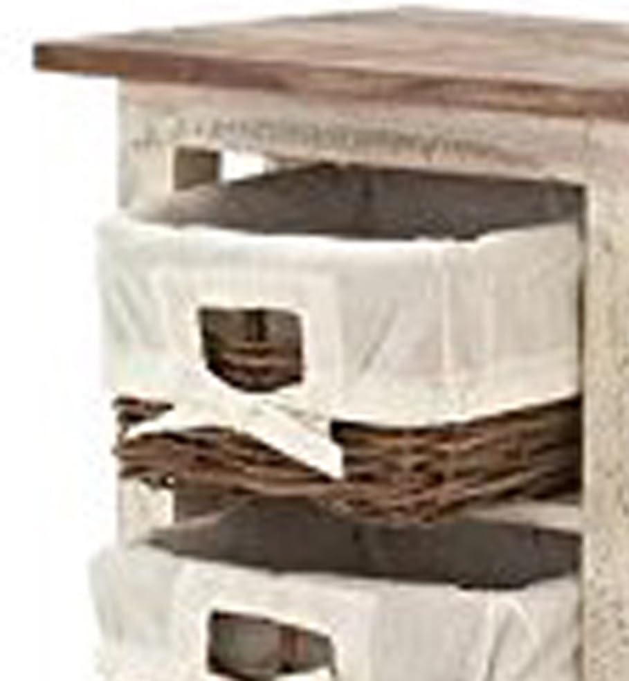 Wood Rattan Cabinet P978213