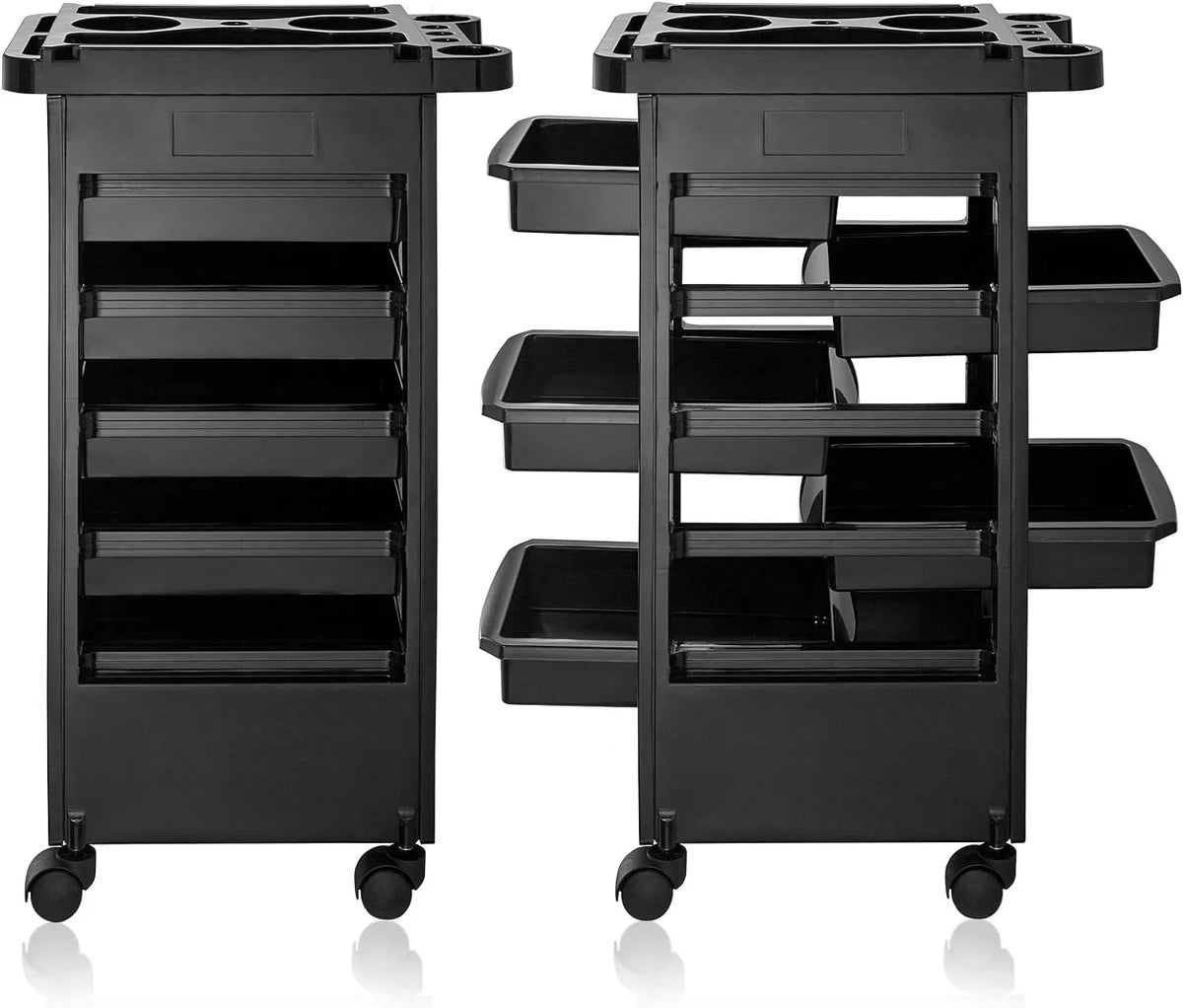 Rolling Trolley Cart With 5 Drawers E31740