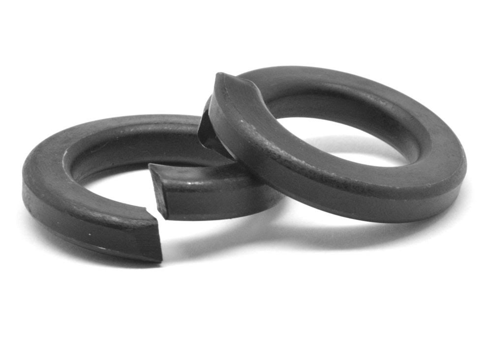 Grade 8 Regular Split Lockwasher Alloy Steel Black Oxide Pk 50 O6329