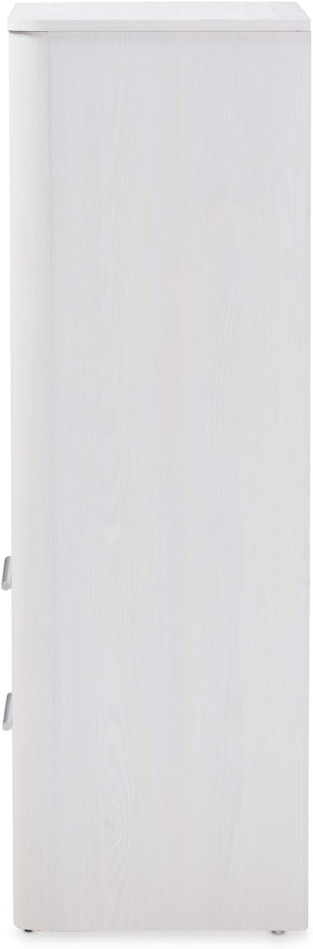 2 Shelf Bookcase in Whitewash U14710