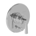 Satin Brass Tub & Shower Diverter Plate with Handle B964