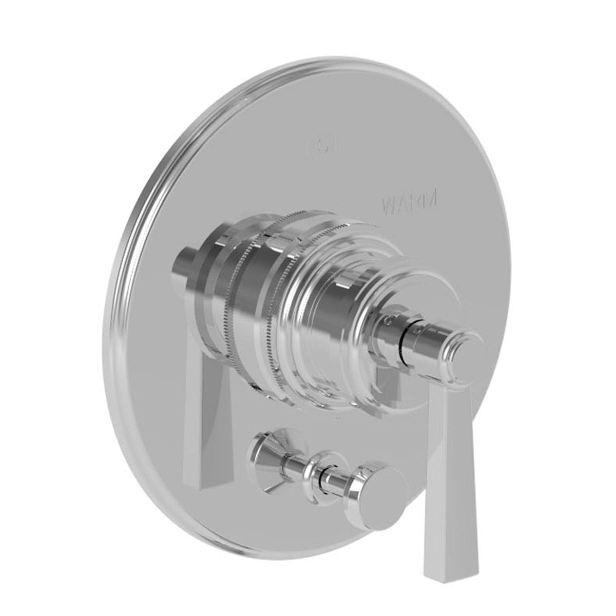 Satin Brass Tub & Shower Diverter Plate with Handle B964