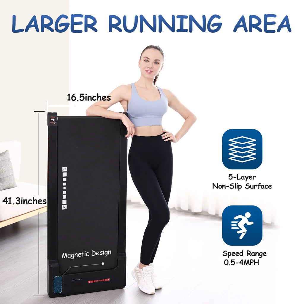 White 2.25HP Portable Mini Treadmill C14700
