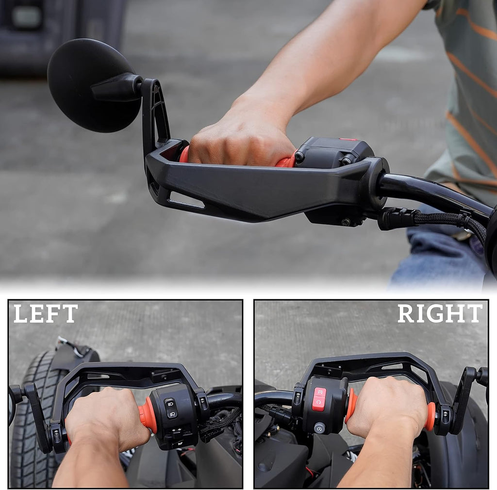 Black Aluminum Hand Guards Protector Kit (2PCS) M831419