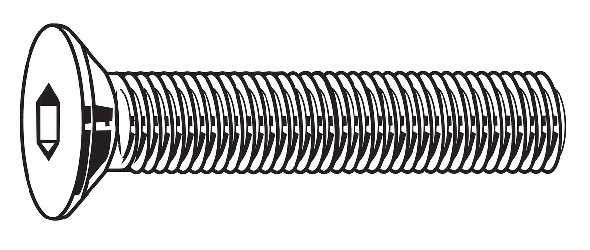 #6-32 Steel Flat Screw A984