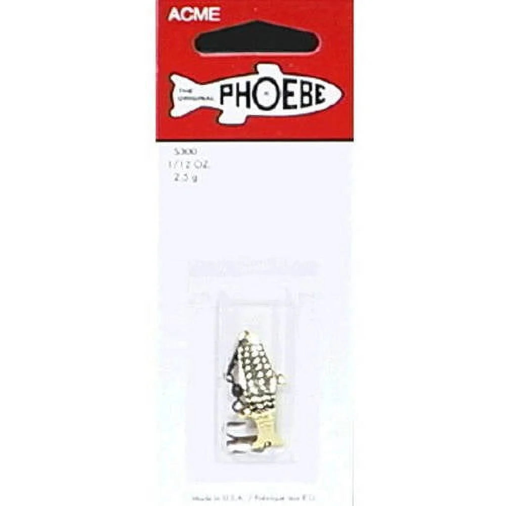 Fishing Lure Spoon Gold 1/12 oz W185