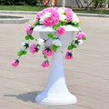 4 Pack 23" Tall White Pedestal Column Plant Stand Pot L361
