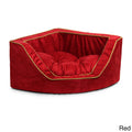Small Red Corner Pet Bed E54175