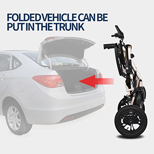 Lightweight Electric Power Wheelchair 380W Motor Portable Travel Wheel Chairs D22766