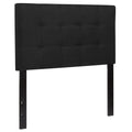 Twin Black Headboard F39069