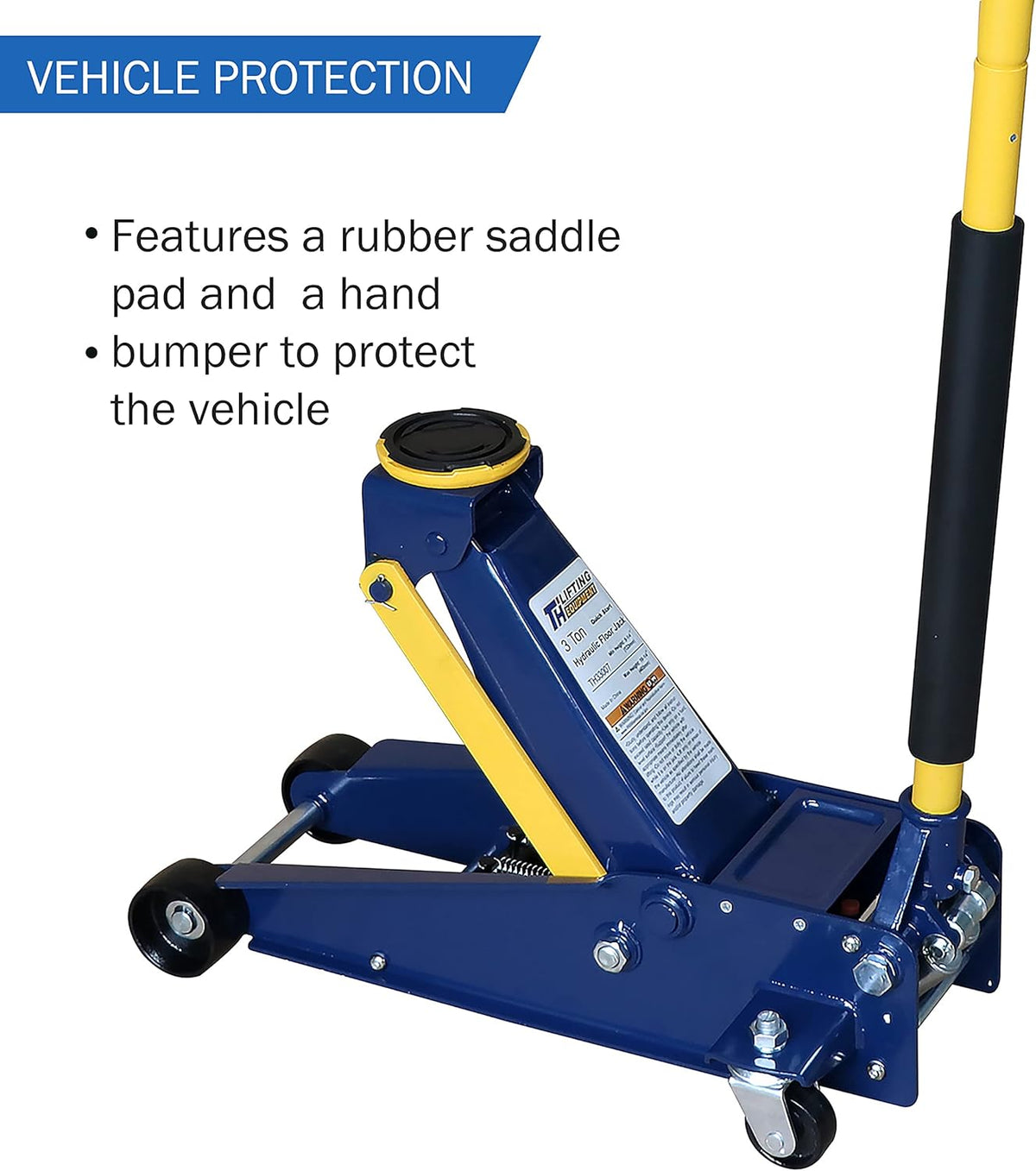 Heavy-duty 3 Ton Low Profile Floor Jack P453