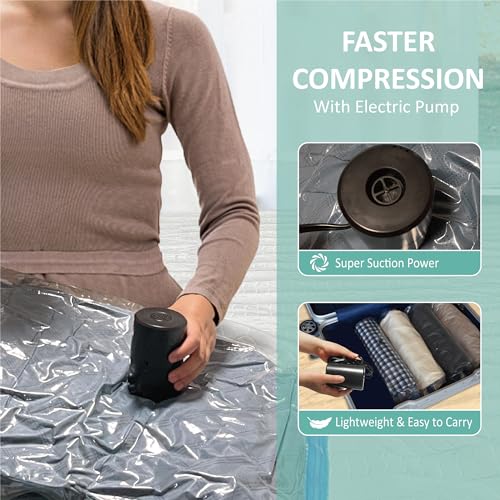 Vacuum Storage Bags with Electric Pump S697