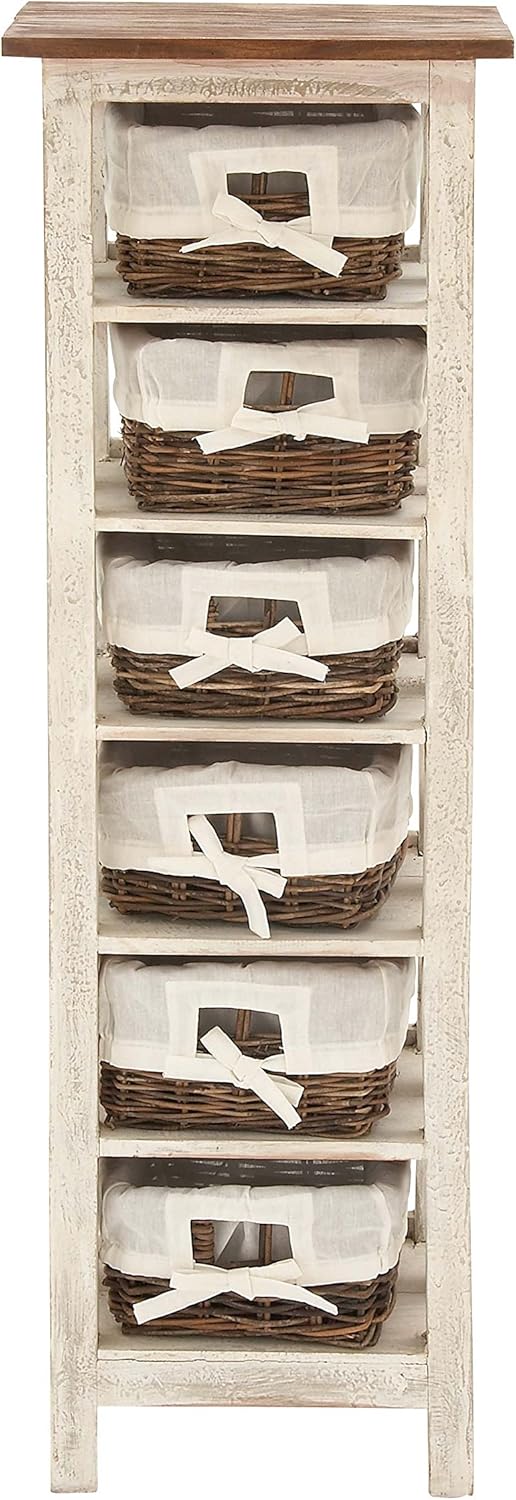 Wood Rattan Cabinet P978213